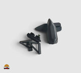 PrintForFishing simple float kit for Anatec Monocoque bait boat, black 3D printed stability accessories